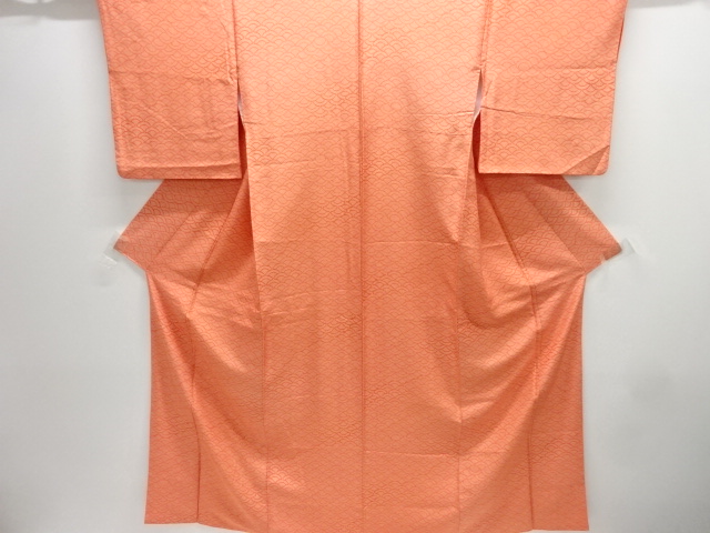 青海波模様小紋着物